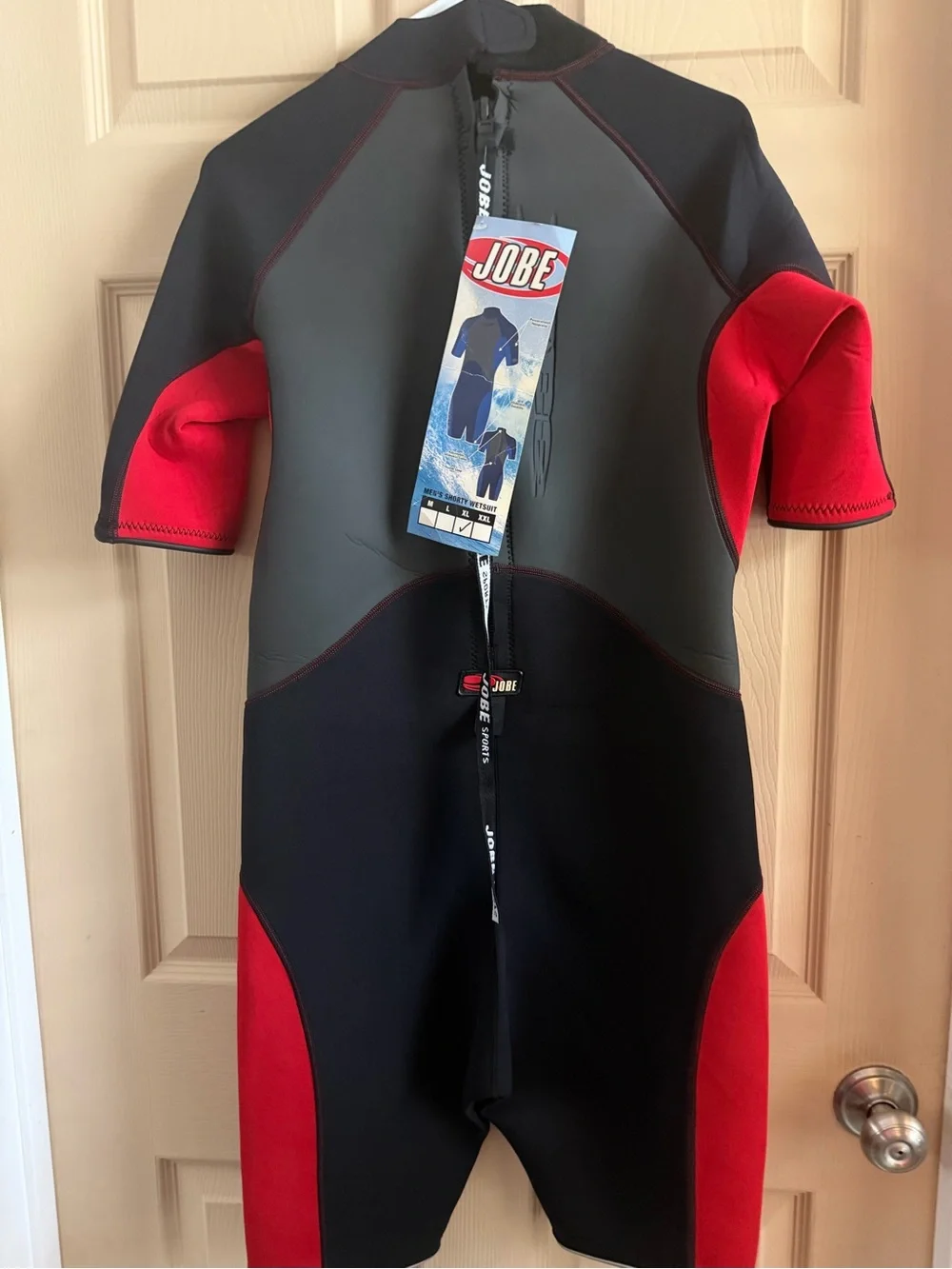 Jobe Red Shorty Wetsuit brand new.